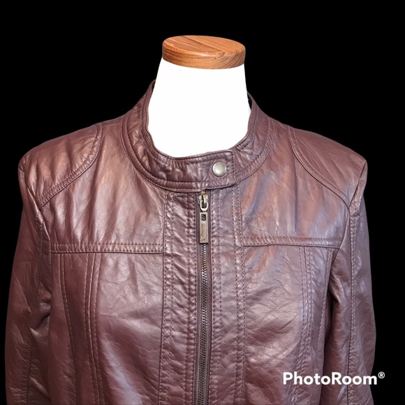 J2 by Jou Jou Faux Leather Jacket - Picture 5 of 11